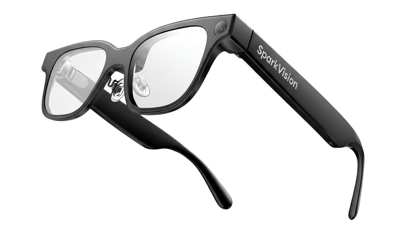SparkVision glasses for people with hearing loss